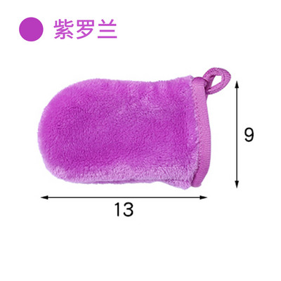 10 bucăți mănuși profesionale de curățare a feței din microfibră, tampoane reutilizabile pentru față, demachiante, mănuși, instrument unisex