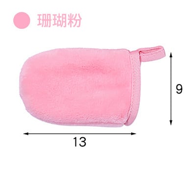 10 bucăți mănuși profesionale de curățare a feței din microfibră, tampoane reutilizabile pentru față, demachiante, mănuși, instrument unisex