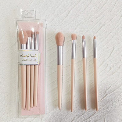 Set četkica za šminkanje od 4/6/8 komada s torbom za usne Kist za sjenilo Profesionalni kozmetički komplet kistova Putna mini četkica za šminkanje Alat za uljepšavanje