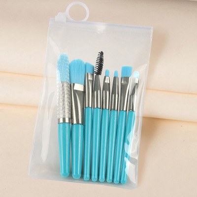 Set četkica za šminkanje od 4/6/8 komada s torbom za usne Kist za sjenilo Profesionalni kozmetički komplet kistova Putna mini četkica za šminkanje Alat za uljepšavanje