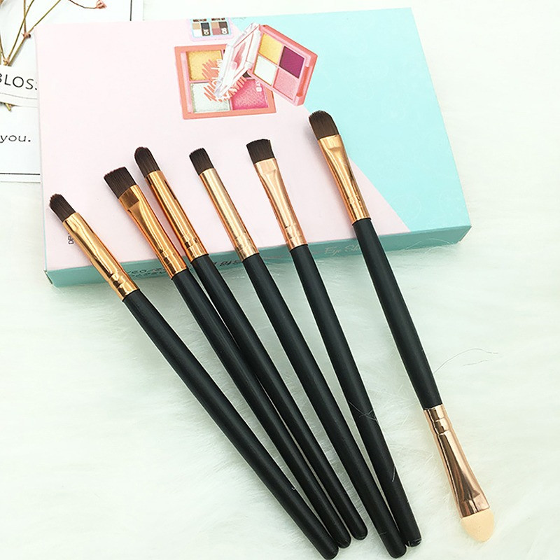 Set četkica za šminkanje od 4/6/8 komada s torbom za usne Kist za sjenilo Profesionalni kozmetički komplet kistova Putna mini četkica za šminkanje Alat za uljepšavanje