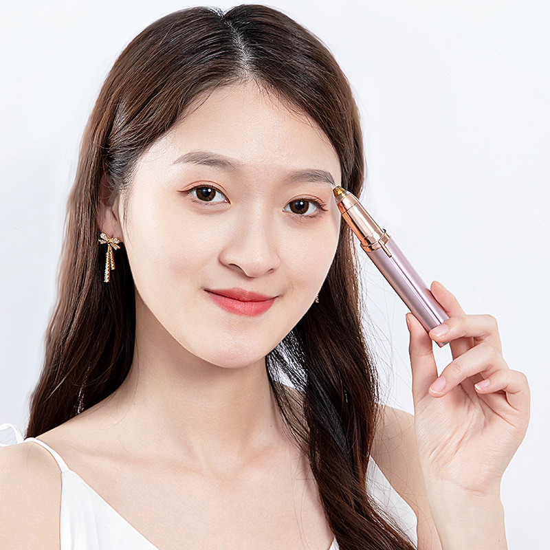 USB-laetav kulmutrimmer, valutu raseerija näokarvade eemaldaja, elektriline kulmutrimmer naistele