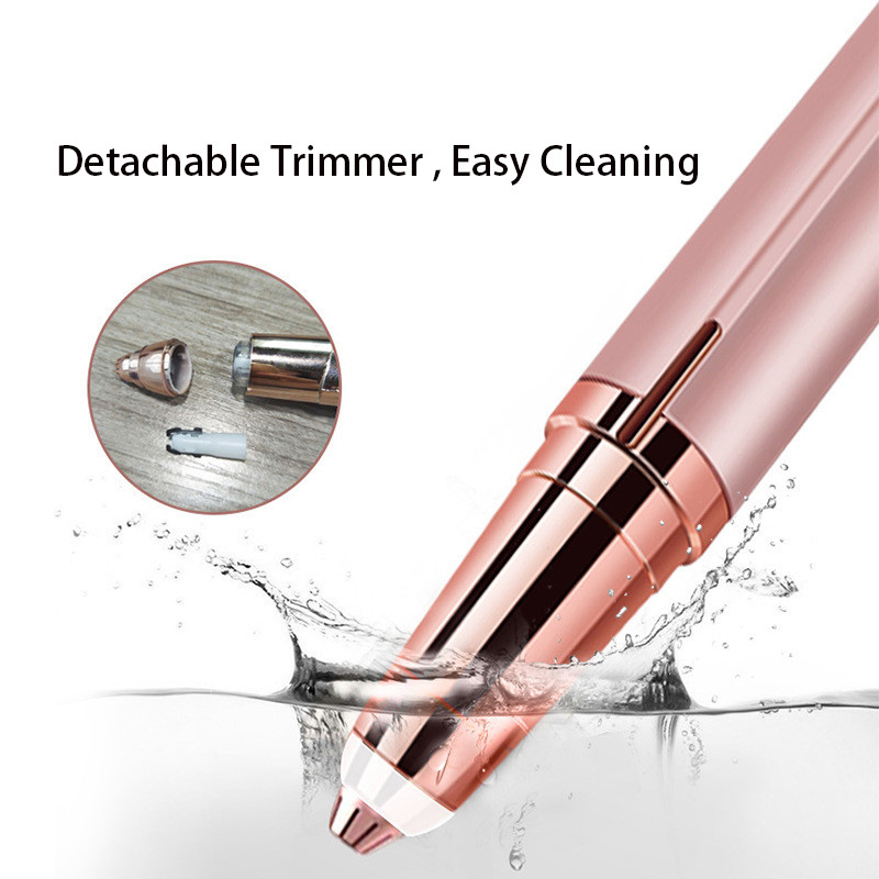 USB-laetav kulmutrimmer, valutu raseerija näokarvade eemaldaja, elektriline kulmutrimmer naistele