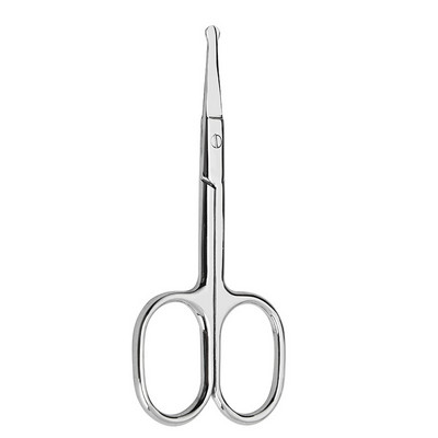 Machiaj profesional din oțel inoxidabil pentru gene sprâncene foarfecă instrument de manichiură pentru nas păr cuticulă unghii foarfece pedichiură curbată