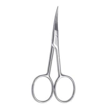 Cuticle Scissors Ανοξείδωτο ατσάλι Φρυδιών Scissors Pro Nail Scissors Small Scissors for Nose Hair, Μουστάκι, Γενειάδα, Μανικιούρ