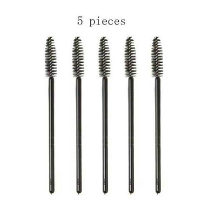 Vienkartinio krištolo blakstienų šepetėlio šukos 5/50 vnt. blakstienų priauginimo tušas lazdelės makiažas profesionalus makiažo grožio įrankis