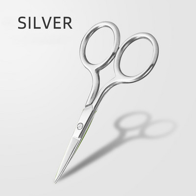 Foarfecă profesională pentru sprâncene Trimmer de tuns gene din oțel inoxidabil Manichiură Naz Cuticule Pedichiură Instrumente de machiaj