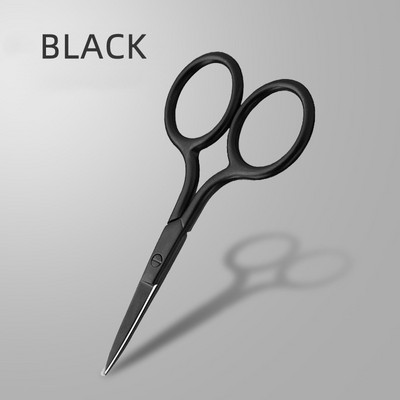 Foarfecă profesională pentru sprâncene Trimmer de tuns gene din oțel inoxidabil Manichiură Naz Cuticule Pedichiură Instrumente de machiaj