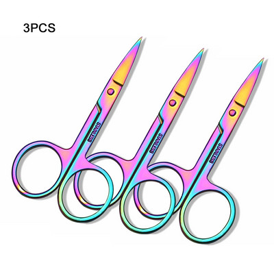 Rainbow Nail Škare za zanoktice od nehrđajućeg čelika Škare za uklanjanje mrtve kože Nipper Clipper Nails Art Manikura Alati Podrška Veleprodaja