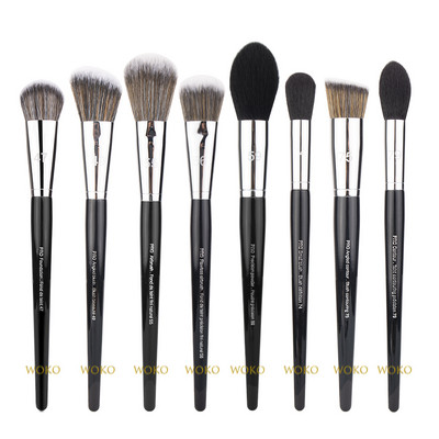 Foundation Blush hibátlan Airbrush precíziós púder kontúr smink ecsetek Profession Kiváló minőségű szintetikus haj smink eszköz
