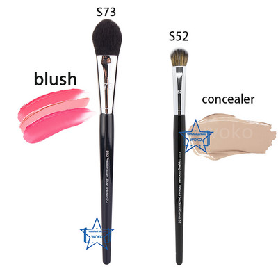 Foundation Blush hibátlan Airbrush precíziós púder kontúr smink ecsetek Profession Kiváló minőségű szintetikus haj smink eszköz