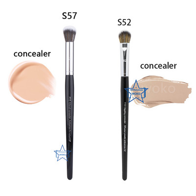 Foundation Blush hibátlan Airbrush precíziós púder kontúr smink ecsetek Profession Kiváló minőségű szintetikus haj smink eszköz