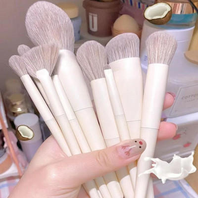 KOSMETYKI 8-20 buc set pensule de machiaj pentru fard de ochi pentru femei, pudră cosmetică, fard de obraz, amestec de frumusețe, machiaj, instrumente de frumusețe