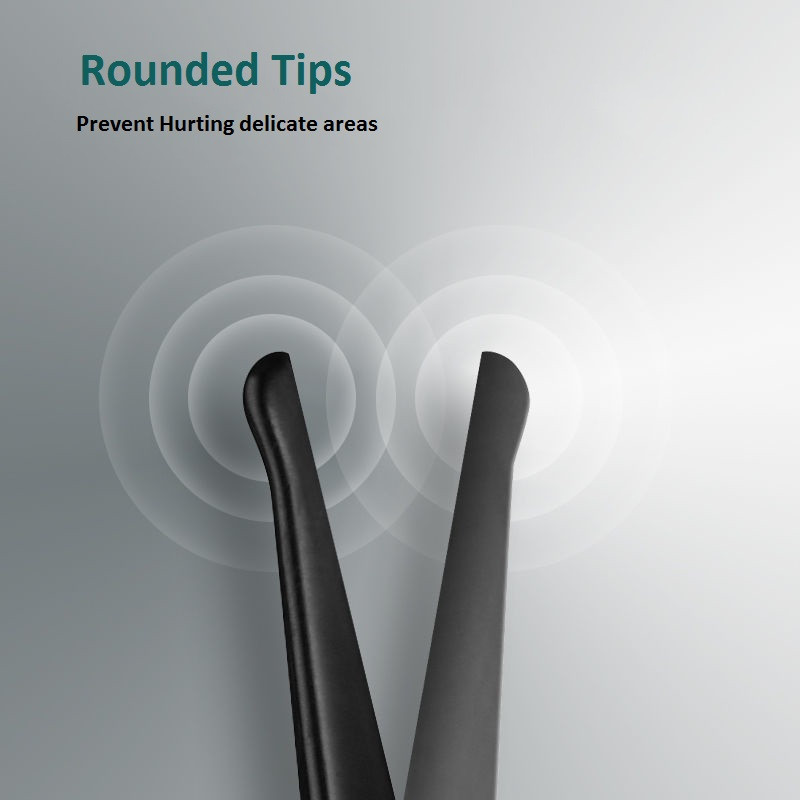 2021. Škare za dlake na licu Zaobljene profesionalne škare od nehrđajućeg čelika Brkovi Nos Dlake Brada Obrve Trepavice Mašinice za podrezivanje