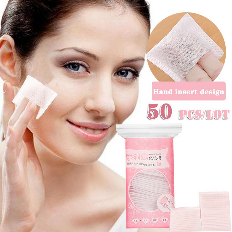 Badu.bg 50 бр./чанта Корейски органични памучни тампони за лице ...