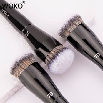 Pro 70 Big Foundation Brush Cream Foundation Makeup Brush Chubby Professional Synthetic Hair Face Contour Foundation Makeup