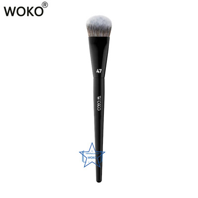 Pro 70 Big Foundation Brush Cremă Fond de ten Perie de machiaj Chubby Profesional Păr Sintetic Fond de ten Contur Instrument de machiaj
