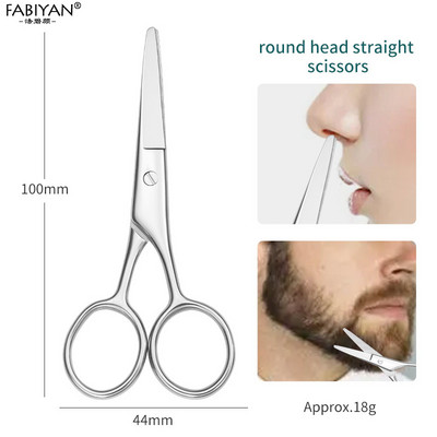 Oțel inoxidabil sprâncene gene nas foarfece pentru îndepărtarea machiaj instrument foarfece pentru unghii manichiură cuticulă îndepărtați tăietor Trimmer