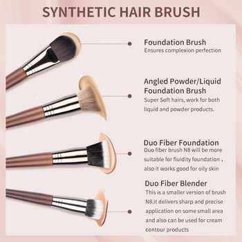 OVW 1 pc TAPERED HIGHLIGHTER Perfect Professional Individual Face Brush Cosmetic Makeup Brush Blush Powder Setting Base