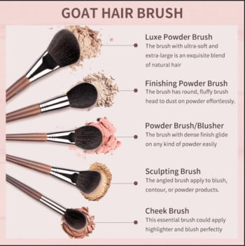 OVW 1 pc TAPERED HIGHLIGHTER Perfect Professional Individual Face Brush Cosmetic Makeup Brush Blush Powder Setting Base