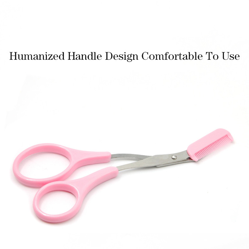 1 kom trimer za obrve škare češalj škare za kosu štipaljke za oblikovanje obrva brijač za make up alate