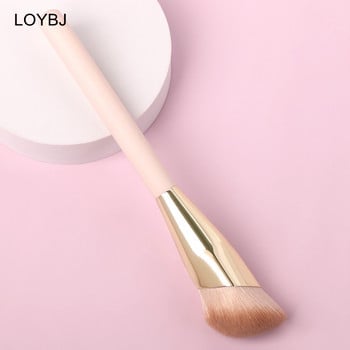 LOYBJ 1/2Pcs Foundation Makeup Brush Oblique Head Liquid Foundation Concealer Cosmetic Blending Brushes Face Contour Beauty Tool