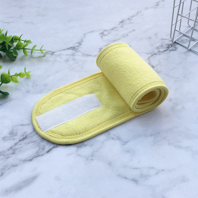 Spa traka za glavu Traka za šminku Frotirna traka za glavu Rastezljivi ručnik Čarobna traka Traka za glavu za skidanje šminke