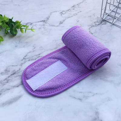 Spa traka za glavu Traka za šminku Frotirna traka za glavu Rastezljivi ručnik Čarobna traka Traka za glavu za skidanje šminke