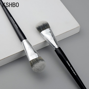 KSHBO Foundation Brush 47 Broom Head Liquid Foundation Shadow Repairing Brushes Base Face Makeup Beauty Professional Tools