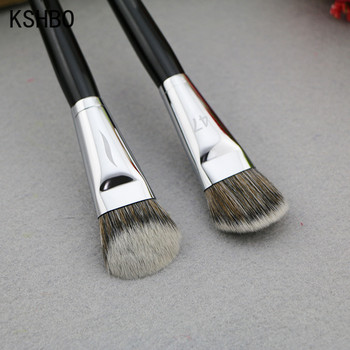 KSHBO Foundation Brush 47 Broom Head Liquid Foundation Shadow Repairing Brushes Base Face Makeup Beauty Professional Tools