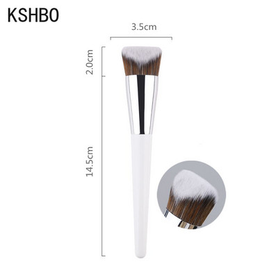 KSHBO Perie pentru fond de ten 47 Cap de mătură Fond de ten lichid Perii pentru repararea umbrelor Femei Machiaj de bază pentru față Frumusețe Instrumente profesionale