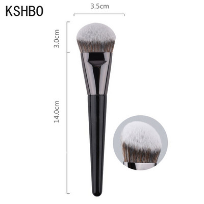 KSHBO Perie pentru fond de ten 47 Cap de mătură Fond de ten lichid Perii pentru repararea umbrelor Femei Machiaj de bază pentru față Frumusețe Instrumente profesionale