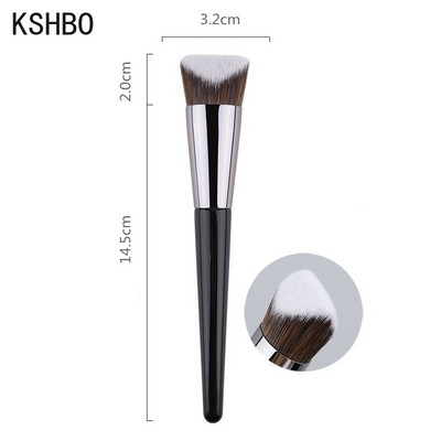 KSHBO Perie pentru fond de ten 47 Cap de mătură Fond de ten lichid Perii pentru repararea umbrelor Femei Machiaj de bază pentru față Frumusețe Instrumente profesionale