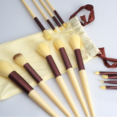 Set de pensule de machiaj moi, pufoase, 10 buc, fond de ten pentru fard de ochi, pudră cosmetică, fard de obraz, amestec de frumusețe, instrument de frumusețe