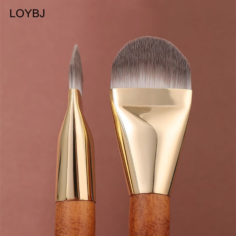 LOYBJ Professional Foundation Brush Super Thin Foundation Concealer Crema Pensule Machiaj Fond de ten lichid Baza pentru fata Instrumente de machiaj