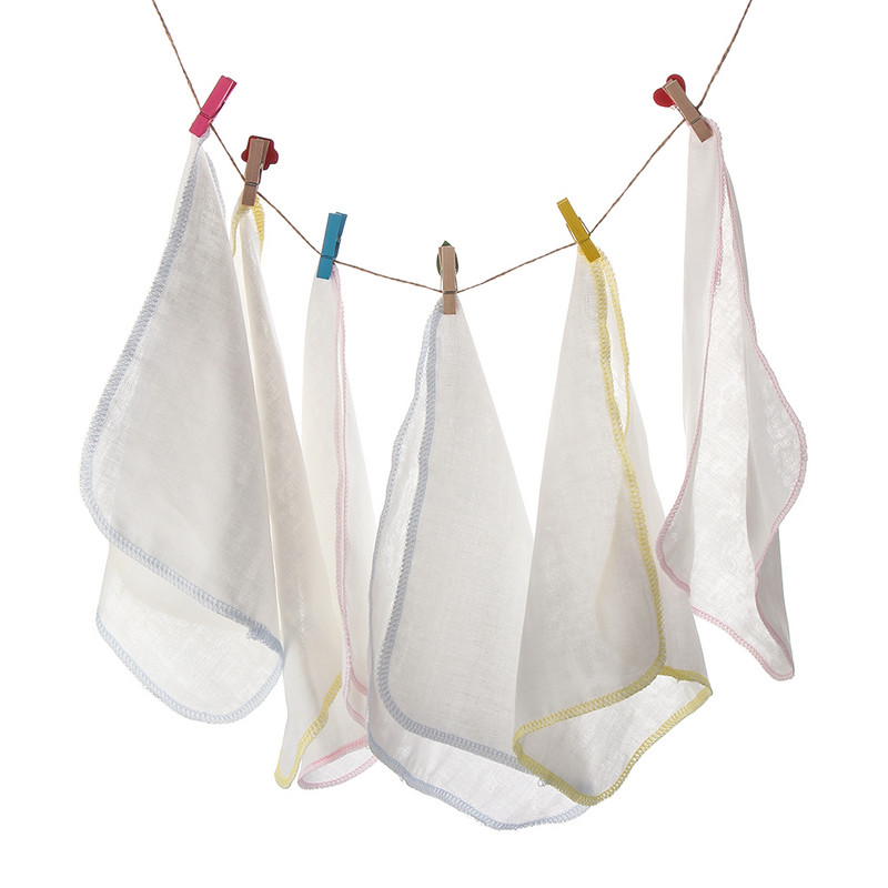 10 buc/lot tampon de curățare a feței moale împrospătarea feței prosop curat din bumbac muselină demachiant tip pătrat Ultra-subțire inofensiv