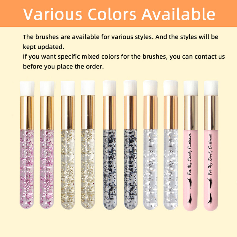 Perie de curățare a genelor pentru nas puncte negre Spălare profundă șampon perii pentru sprâncene curățarea feței instrument de machiaj de frumusețe comerț cu ridicata