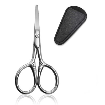 1 buc din oțel inoxidabil machiaj mic foarfece de îngrijire sprâncene pentru manichiură unghii cuticule barbă și mustață instrument pentru păr