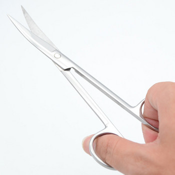 Ножица за маникюр Прав извит връх Подстригване на вежди на нос Ножици за бръснене Ножици за нокти Кутикула Брада Грим Ножици