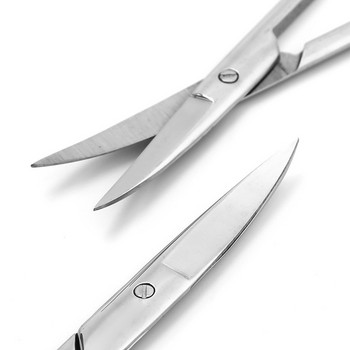 Ножица за маникюр Прав извит връх Подстригване на вежди на нос Ножици за бръснене Ножици за нокти Кутикула Брада Грим Ножици