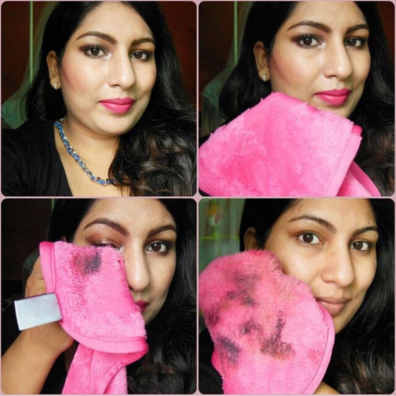 2/5/10 buc. Prosop demachiant Tampoane din microfibră de machiaj Prosoape reutilizabile pentru curățarea feței pentru femei Instrument de înfrumusețare pentru îngrijirea pielii