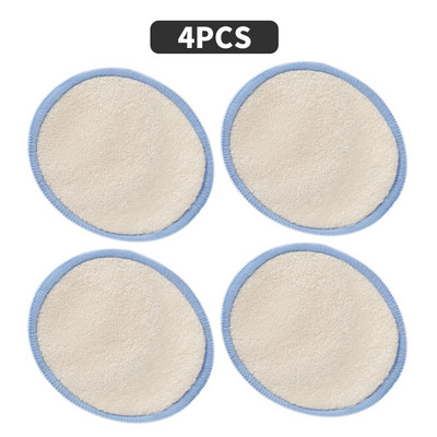 16 buc/pungă Tampoane demachiante reutilizabile din bambus, lavabile, pentru curățarea feței, bumbac, instrument de demachiere