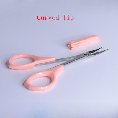 Foarfece pentru sprâncene Instrumente pentru unghii din oțel inoxidabil Foarfece pentru gene pentru sprâncene, nas, multifuncțională, machiaj, instrument de frumusețe