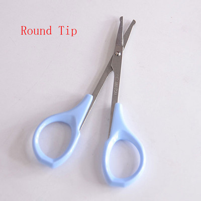 Foarfece pentru sprâncene Instrumente pentru unghii din oțel inoxidabil Foarfece pentru gene pentru sprâncene, nas, multifuncțională, machiaj, instrument de frumusețe