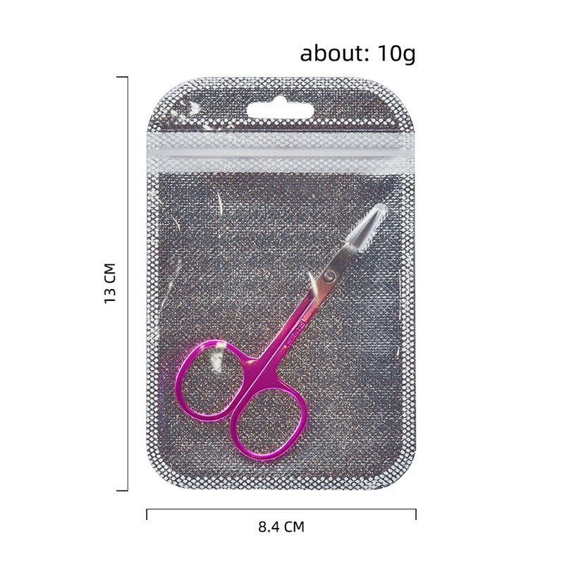 Foarfece pentru sprâncene Instrumente pentru unghii din oțel inoxidabil Foarfece pentru gene pentru sprâncene, nas, multifuncțională, machiaj, instrument de frumusețe