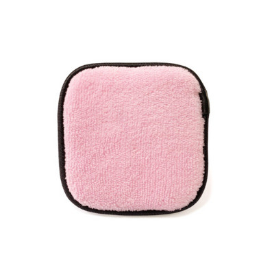 Daugkartinio naudojimo makiažo valiklio pagalvėlės servetėlės kvadrato formos mikropluošto makiažo šalinimo kempinėle medvilnės valymo pagalvėlės