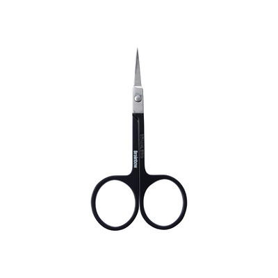 Brainbow 1vnt nerūdijančio plieno makiažo žirklinė antakių blakstienos nosies plaukų kirpimo žirklaitė aštri lenkta apvali maža antakių žirklė