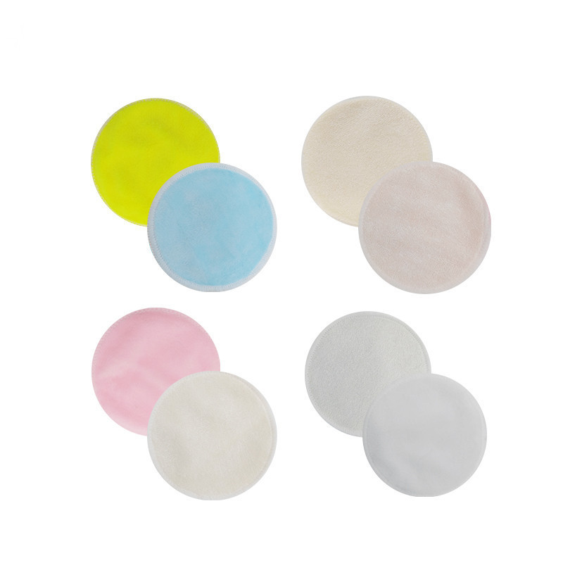 Dispozitiv demachiant reutilizabil din bambus Dispozitiv demachiant rotund lavabil din bumbac