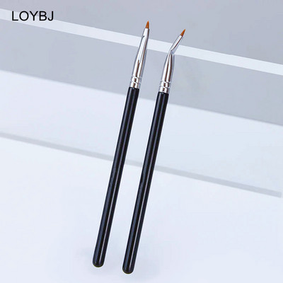 LOYBJ hajlított fejű szemceruza ecset Eye Detail Smink ecset a szem alatt Tear Trough korrektor ecset Women Fine Liner Beauty Maquiagem