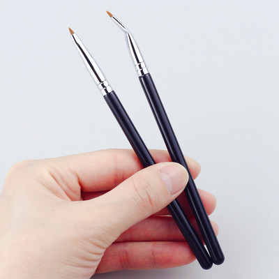 LOYBJ Bend Head Pensula pentru eyeliner Pensula pentru machiaj pentru detaliile ochilor Sub ochi Pensula pentru corector pentru lacrimi Femei Fine Liner Beauty Maquiagem